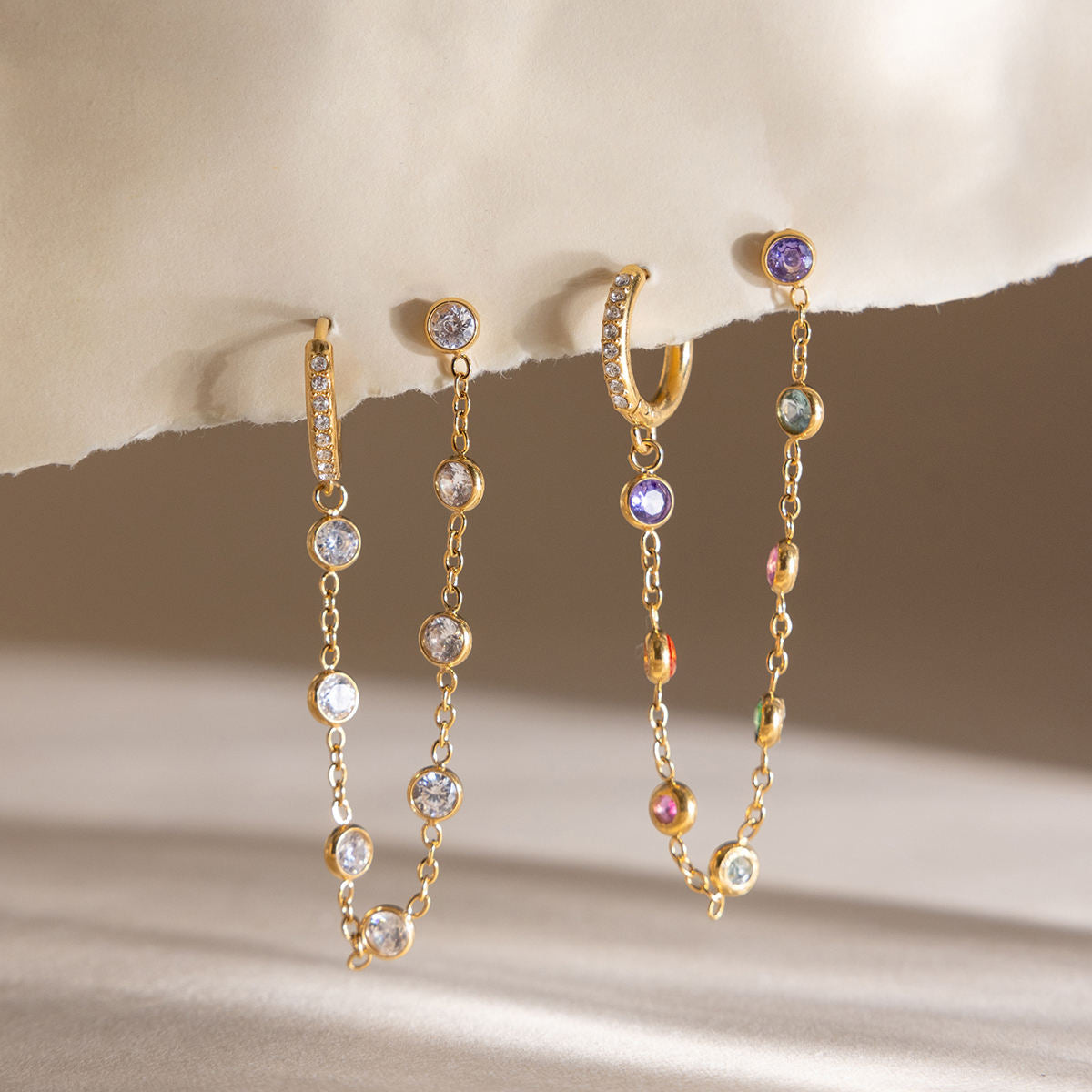 Tunnel earrings