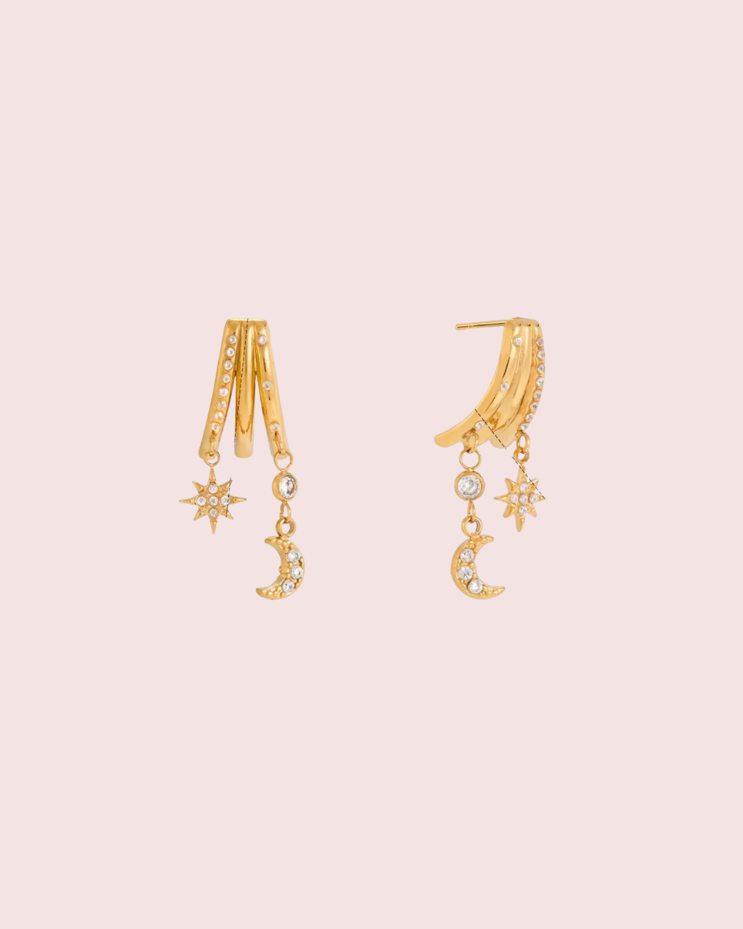 Star Moon Dangle