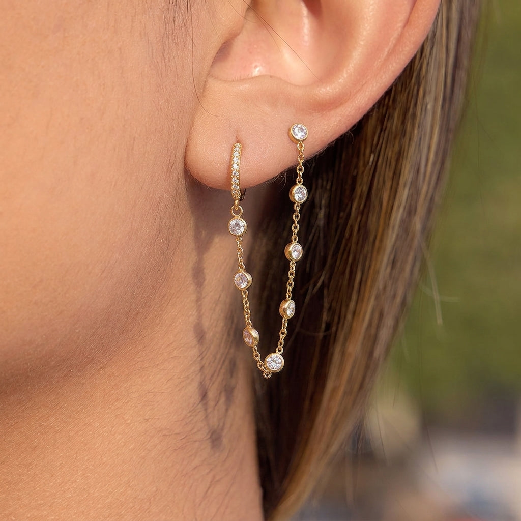 Tunnel earrings